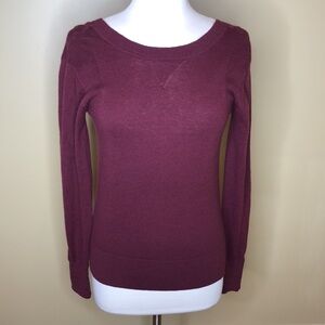 Lululemon Sunset Savasana Wine Berry Merino Wool Sweater 4